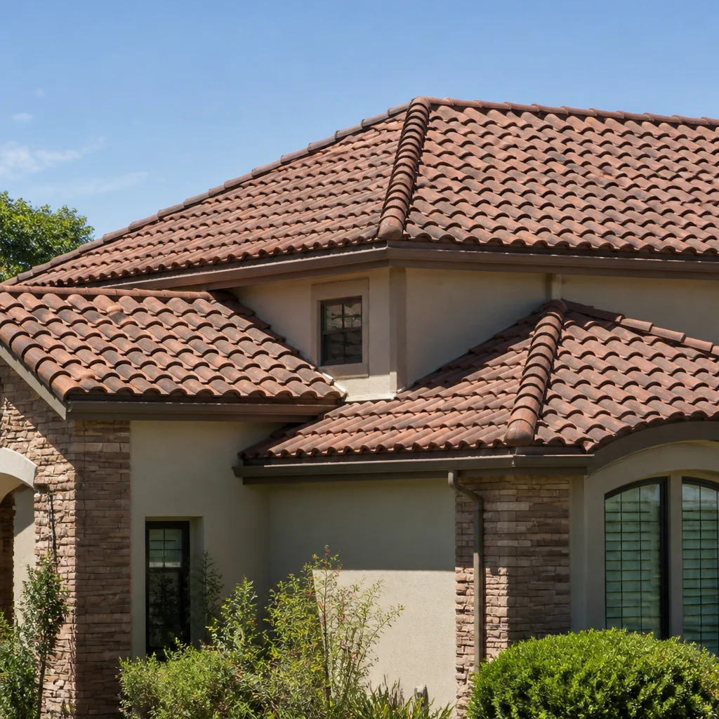 Tile roofing